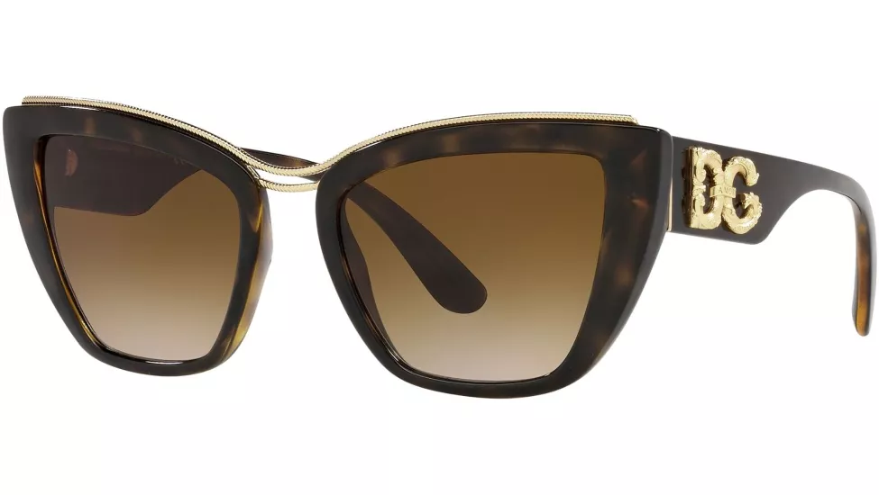 Dolce & Gabbana DG6144 (502/13) 54 | Kadın Kahverengi Güneş Gözlüğü